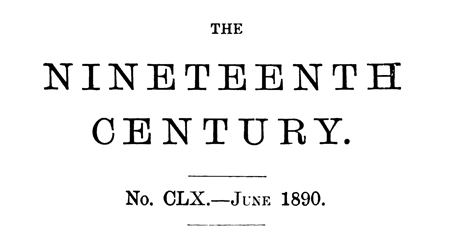 The Nineteenth Century, June 1890